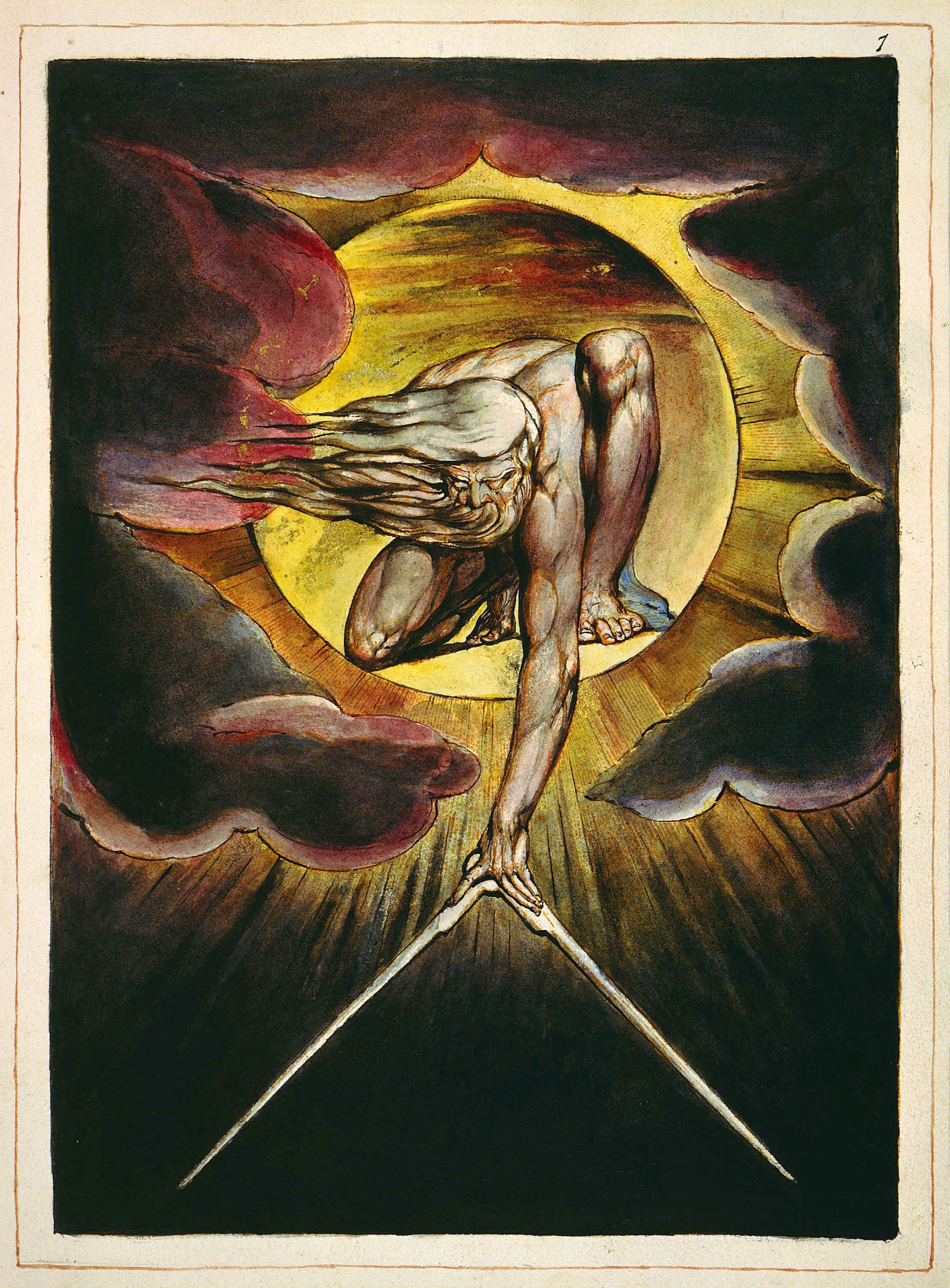 The Ancient of Days in Europe a Prophecy - William Blake